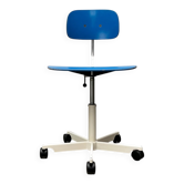 Chaise de bureau pivotante d'architecte danoise milieu du siècle par Jørgen Rasmussen pour Kevi, années 1960