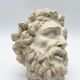 "Head of Laocoön" in plaster, contemporary reproduction, 20th century