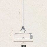 URSULE - Red terracotta - Pendant light