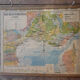 Ancient school map "Midi Mediterranean and Corsica" - Paul Kaeppelin