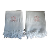 Monogram towels