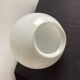 Abat-jour globe verre opaline - vintage