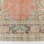 Tapis turc classique vintage saumon et beige, 185 x 291 cm