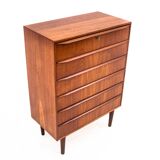 Commode en teck, Danemark, années 1960