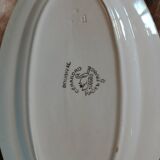 2 antique Saint Amand dishes