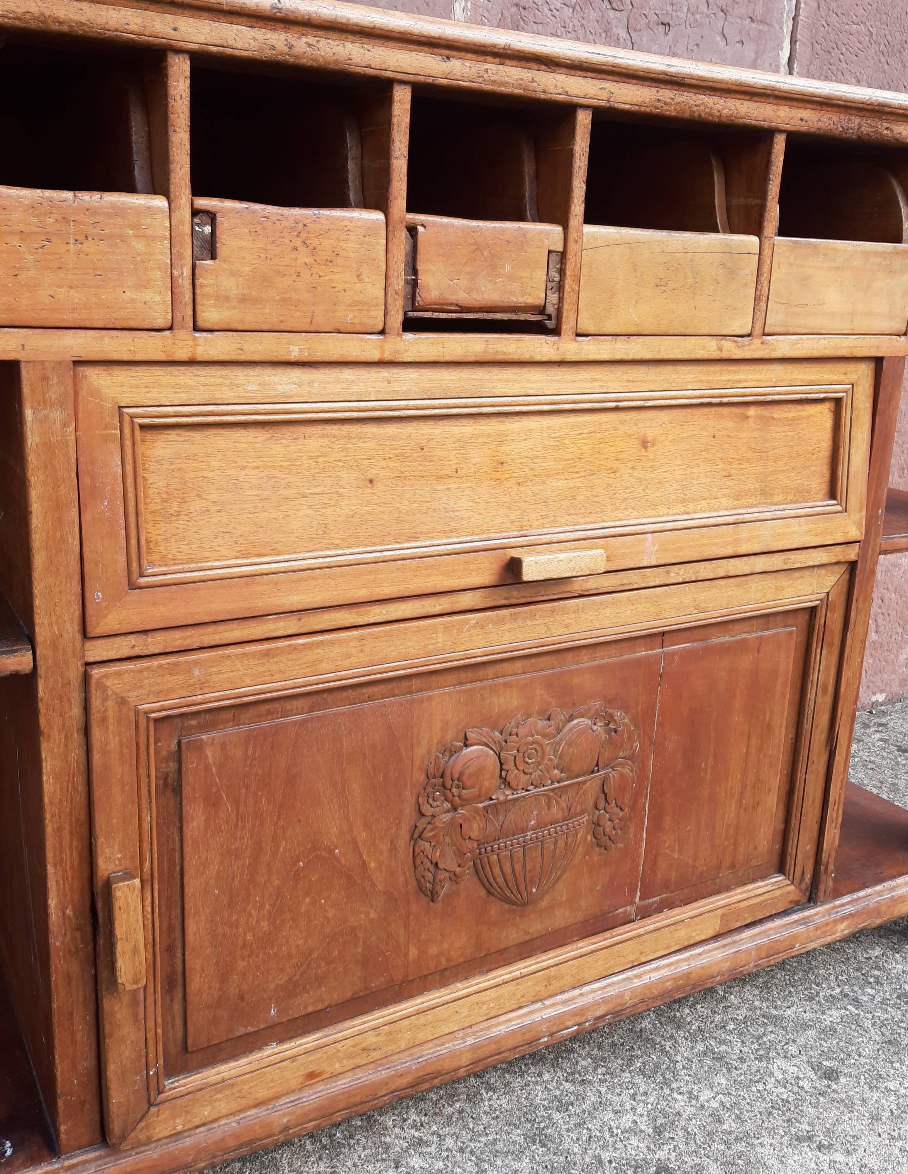 1950s restaurant serving trolley (serving console or coffee cabinet)