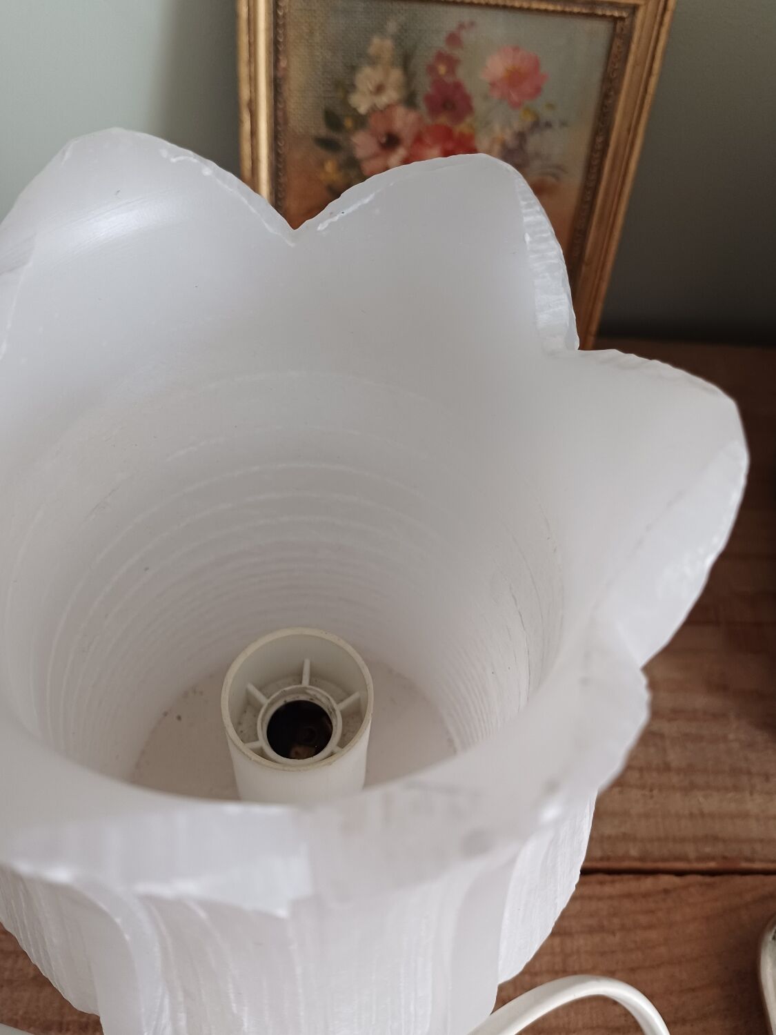 Alabaster lamp