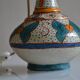 Antique ceramic lamp base Morocco Fez