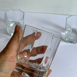 4 vintage octime glasses