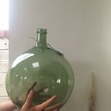 Old lady jeanne with sand collar and blown glass 10L