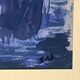 "Boats on the lake" gouache signed