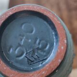 Vintage terracotta pitcher vase