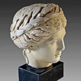 reproduction of the laureate Apollo head from Vaison-la-Romaine
