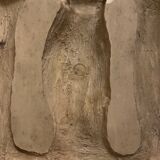 Bas relief of the three graces antiquity molding of the Louvre