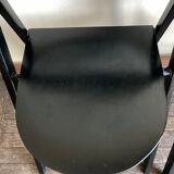 Pair of folding chairs Thonet 751 Bauhaus curved wood