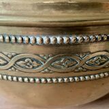 Brass flowerpot 28cm