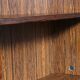 Etagere, 2 sections, placage palissandre, années 1960/70. 20ième siècle