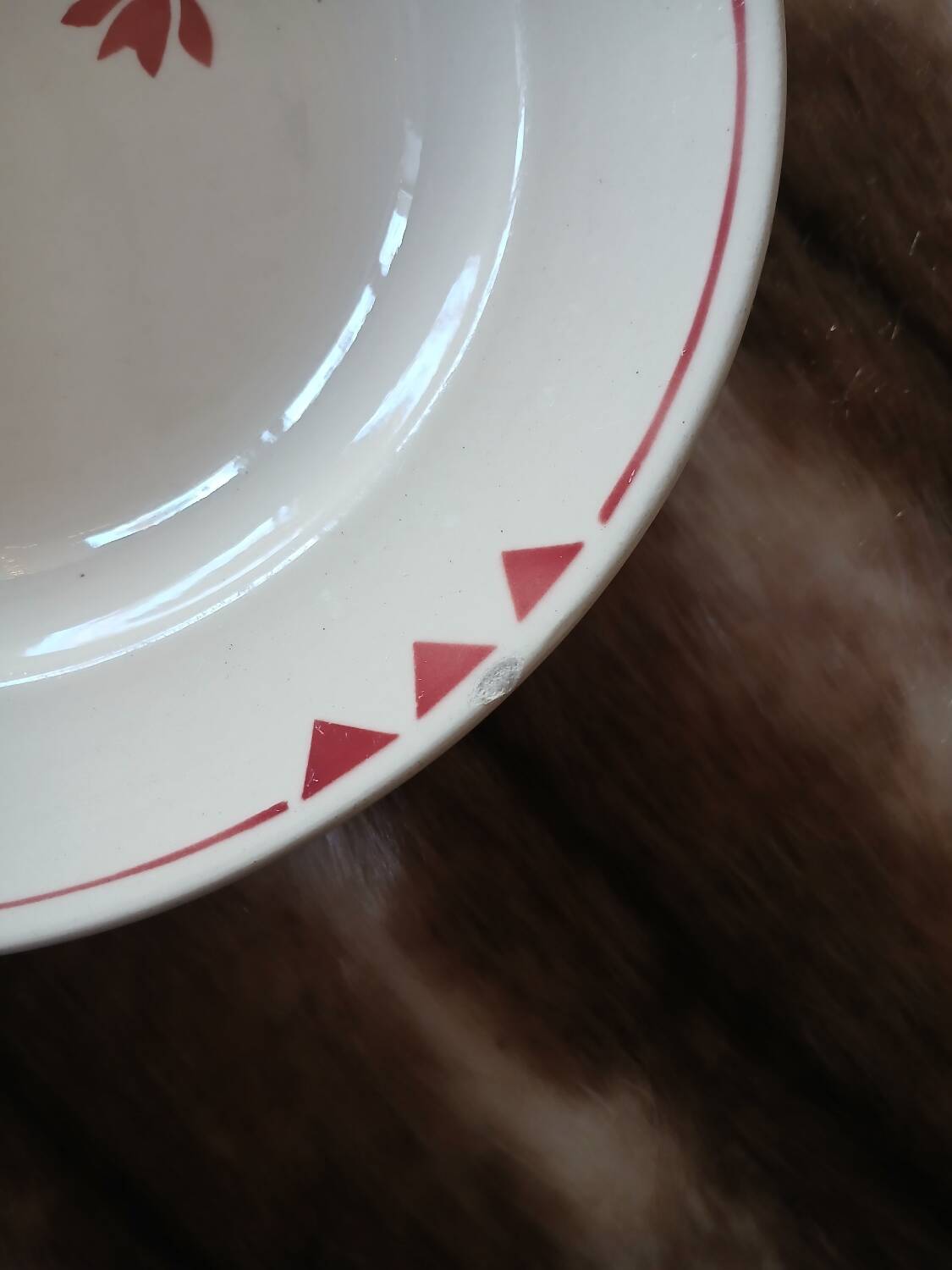 16 mismatched antique deep plates