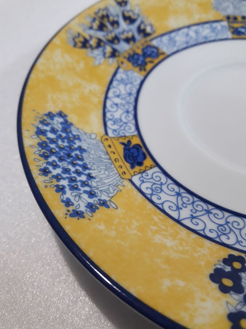 Cup saucer, breakfast Limoges porcelain of Sologne tea