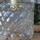 Moulded glass globe walk-in lamp