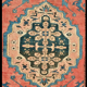 Azeri wool carpet made in Turkey. 20th century