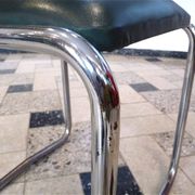 Bauhaus style tubular steel stool from Mauser Werke, Germany 1930s