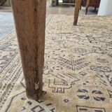 Shop/trade table in old fir 1950s -1m