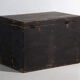 Antique chest painted in pine wood – China, around 1900