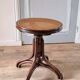 Tabouret de piano cannage
