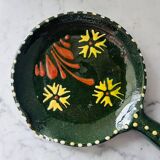 Alsatian pottery plate signed