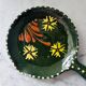 Alsatian pottery plate signed