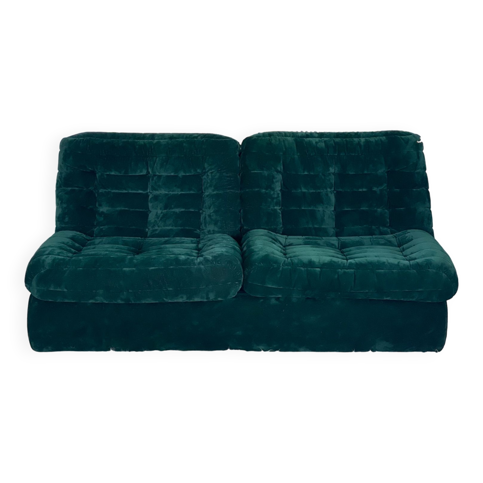 Velvet sofa 1970