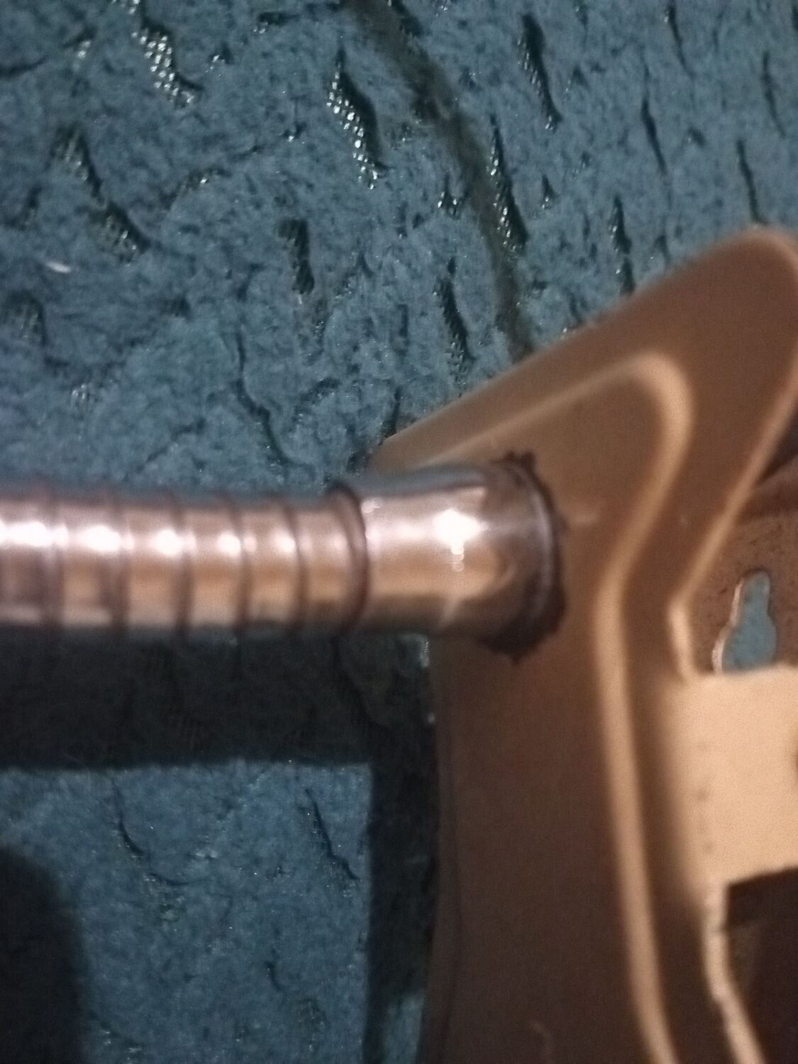 Vintage clip-on desk lamp