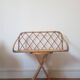 Rattan wall shelf