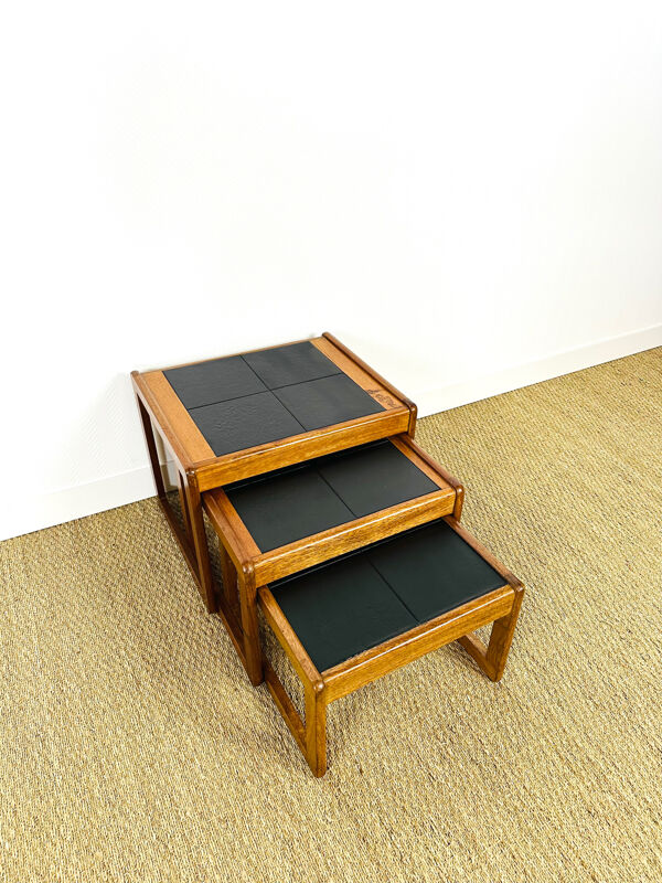 Table basse gigogne vintage 1960
