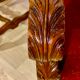 Two armchairs Louis XIV style, trim to restore