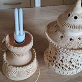 terracotta lamp