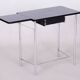 Small Bauhaus Chrome Table attributed to Mücke Melder, Former Czechoslovakia, 1930s