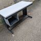 retro desk (industrial/school style from the 60s-70s)