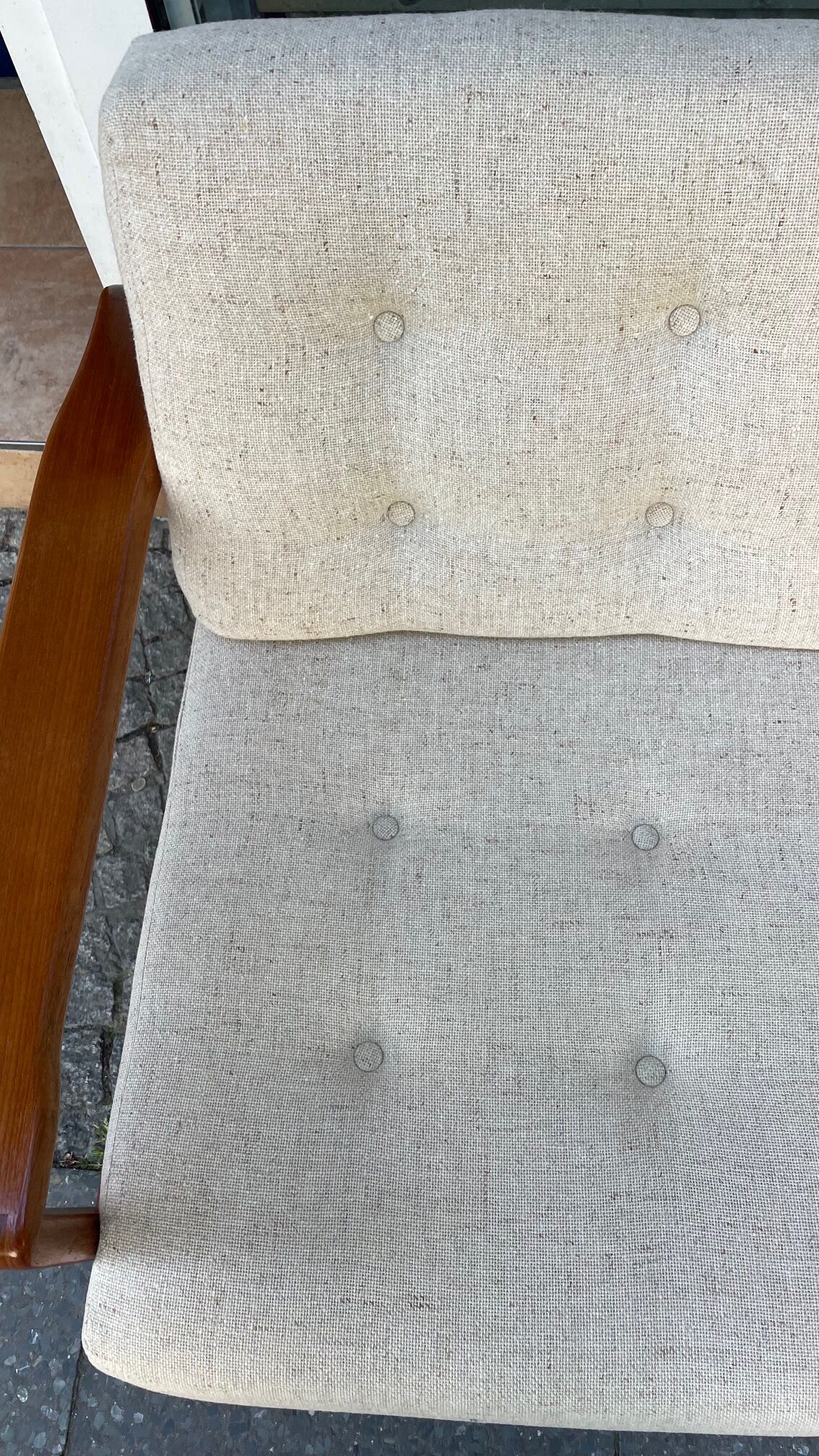 Scandinavian teak sofa from the 60s 70s vintage Danish design