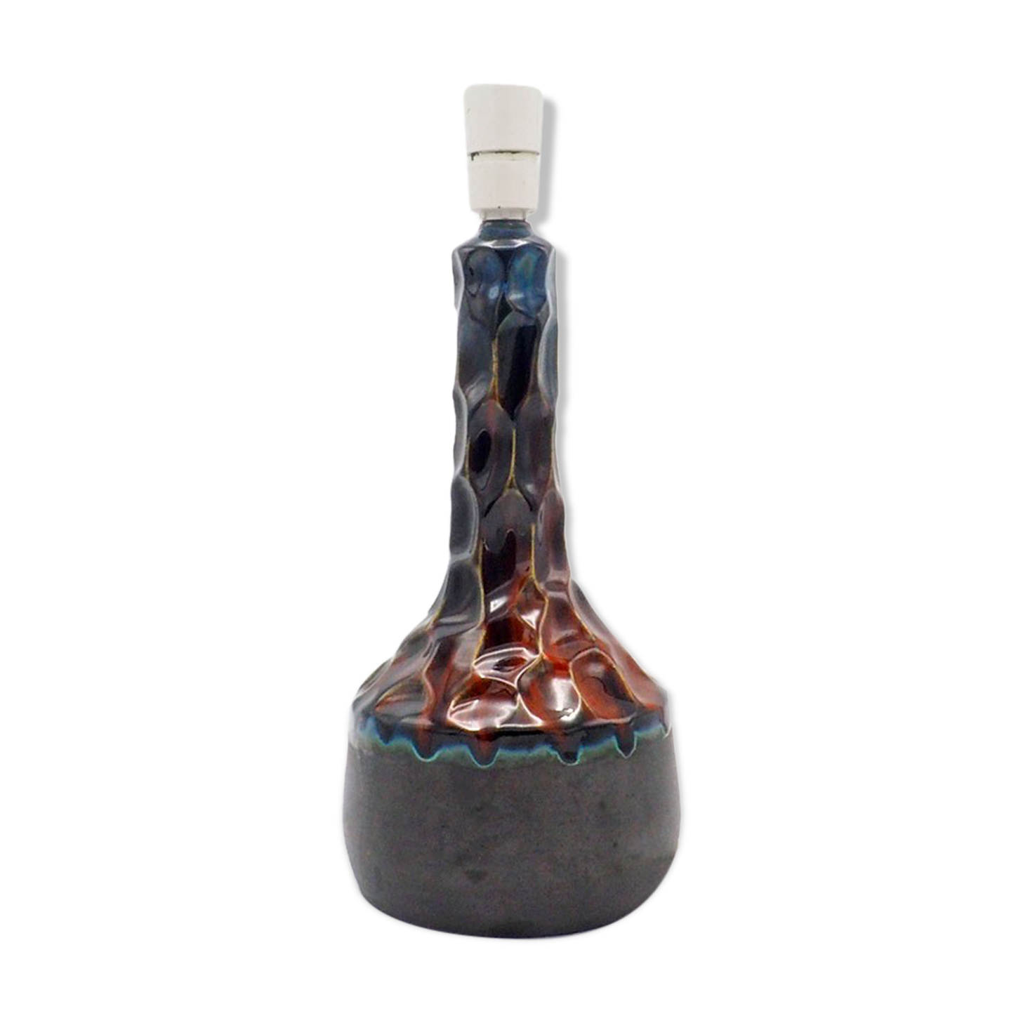 Pied de lampe Fat Lava par Ernst Faxe, années 1960