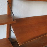 Danish modular teak shelf system by Poul Cadovius for Cado Royal 1950-60