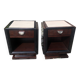 Paire de chevets de style Art Deco