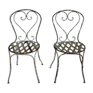 chaises de jardin 1920