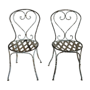 Chaises de jardin 1920