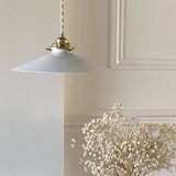 Opaline pendant light