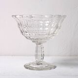 Rare Vintage Glass Pedestal Bowl: Rudolf Schröter Inwald Lord Design / 1935