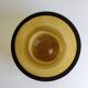 Large scandinavian vase in blown glass by arthur percy for gullaskruf, sweden - 50s