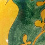 Ceramic lamp, vase and matching plate, Drimmer