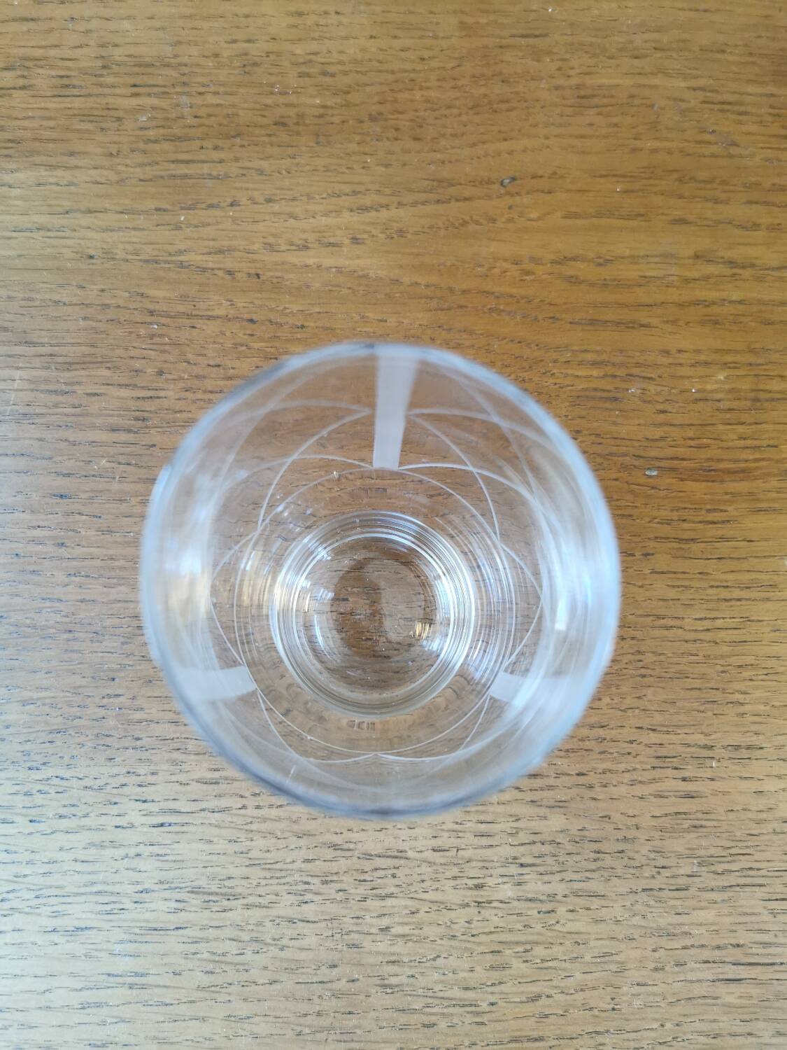 Vintage crystal orangeade set